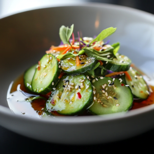 Read more about the article Asian Cucumber Salad Recipe | Refreshing & Flavorful