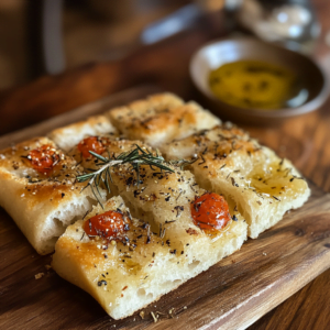 Read more about the article Classic Focaccia Bread with Rosemary & Olive Oil