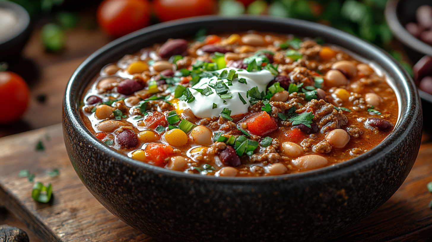 Read more about the article Epic Chili Recipe | One-Pot Wonder | Viral Comfort Food Sensation